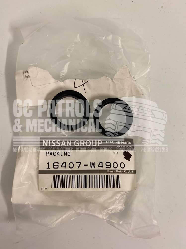 Genuine Nissan Patrol GQ GU Lift Pump to Fuel Filter Seal & Nissan
