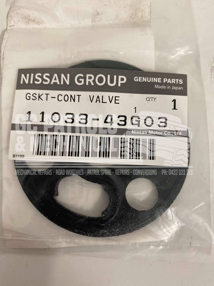Genuine Nissan Patrol GQ GU TD42 Rocker Cover Breather Gasket